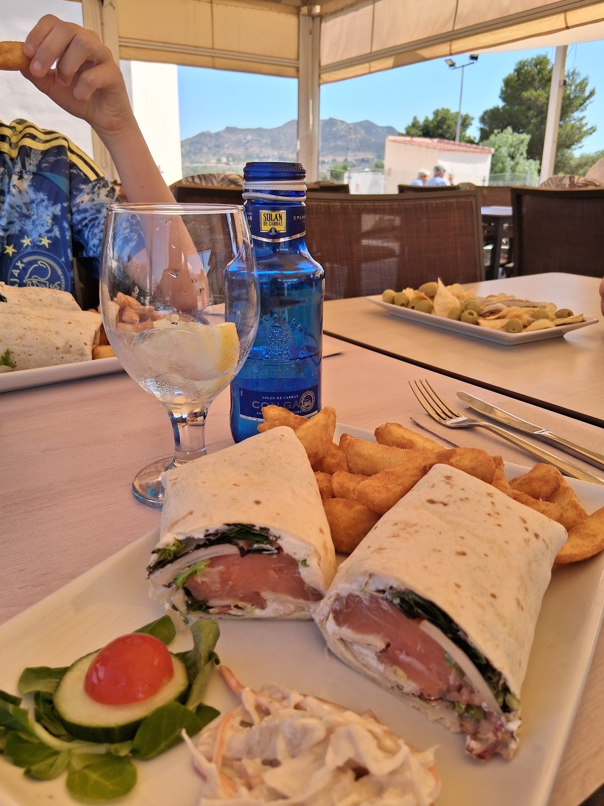 Detalle de plato de la casa